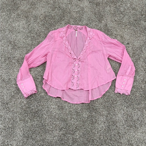 Free People Clemence Button Down XS - Picture 2 of 5